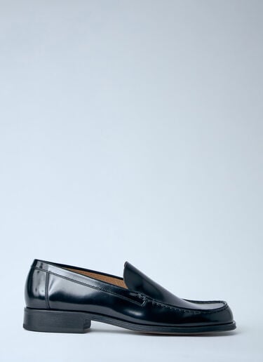 Lemaire Leather Loafers Black lem0164017