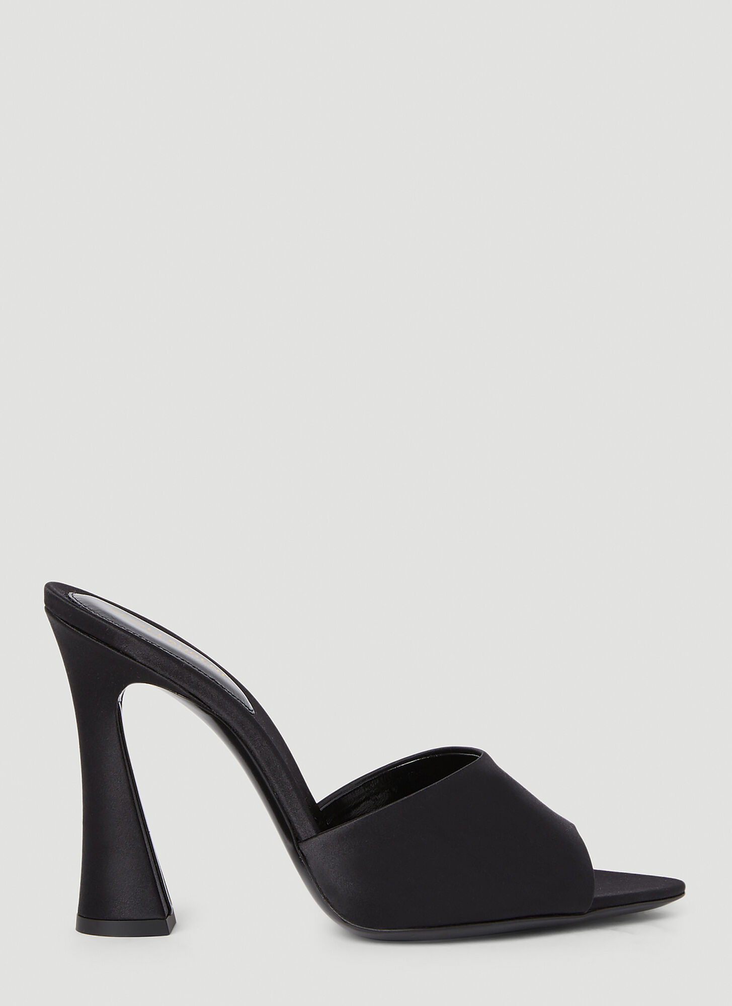 SAINT LAURENT SAINT LAURENT SUITE HIGH HEEL MULES FEMALE BLACKFEMALE