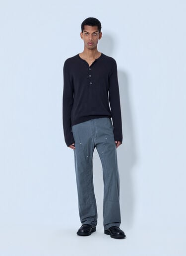 MM6 Maison Margiela Relaxed Fit Trousers Grey mmm0163018