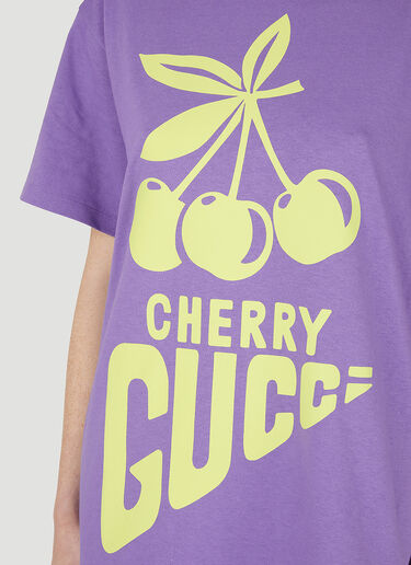 Gucci チェリー Tシャツ パープル guc0247087