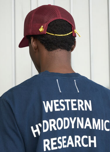 Western Hydrodynamic Research Fishing 棒球帽 酒红色 whr0156006