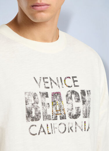 Palm Angels Cali Vibes Loose Tee White pma0166243