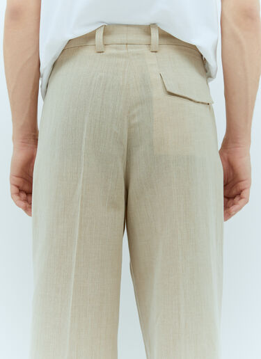 Jacquemus 르 판탈롱 티톨로 팬츠  베이지 jac0156002