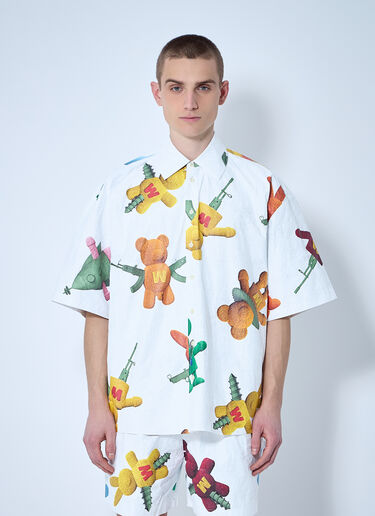 Walter Van Beirendonck Star Shirt White wlt0160007