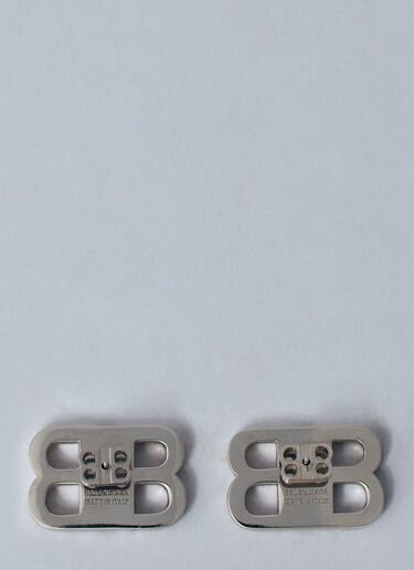 Balenciaga BB Earrings Silver bal0259047