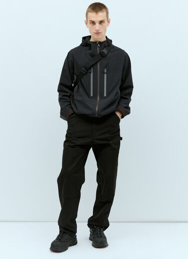 Moncler Grenoble Orden フード付きジャケット ブラック mog0157001