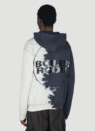 Boiler Room Reactive Hooded Sweatshirt Black bor0153004