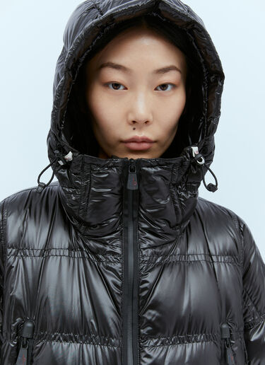 Moncler Grenoble 로슐래르 롱 다운 재킷 블랙 mog0253009