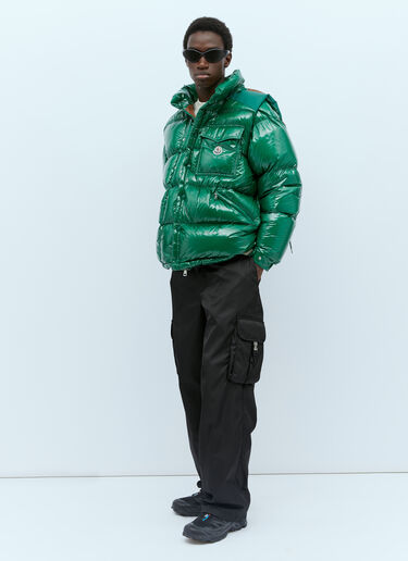 Moncler Karakorum Karakorum Ripstop Down Jacket Green mnk0154004