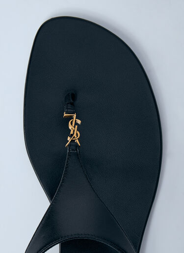 Saint Laurent Bridget 05 Sandals Black sla0259041