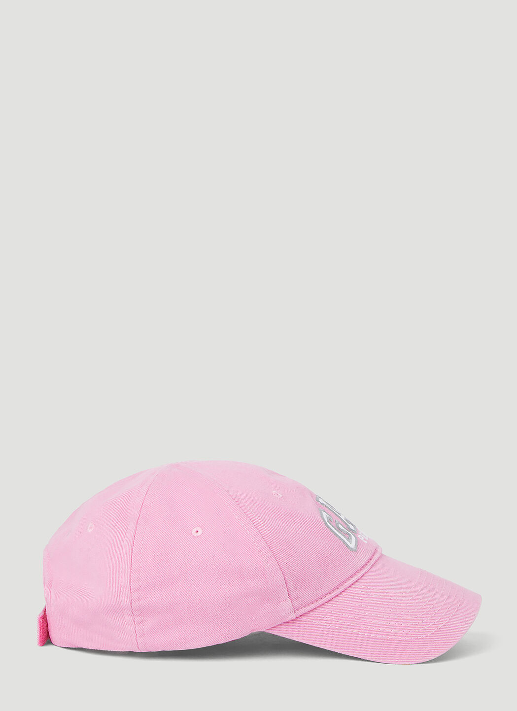 Pink balenciaga cap cheap