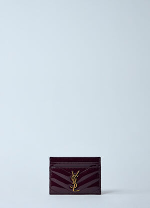 Scarosso Logo Plaque Leather Cardholder Beige scr0258028