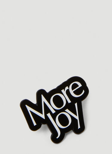 LN-CC® - More Joy: More Joy Pin Badge - Black More Joy More Joy Pin Badge Black mjy0349015