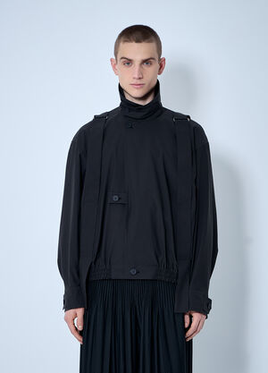 Homme Plissé Issey Miyake Parachute Jacket Black hmp0160003