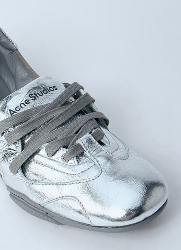 Acne Studios 系带皮鞋  银色 acn0260013