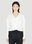 Issey Miyake Wrinkled Blocks Cardigan White ism0253002