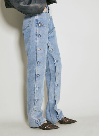 Snap Off Jeans Y/PROJECT Snap Off Jeans Blue ypr0354002