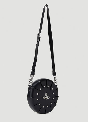 Vivienne Westwood Sunny Round Crossbody Bag Black vvw0152095