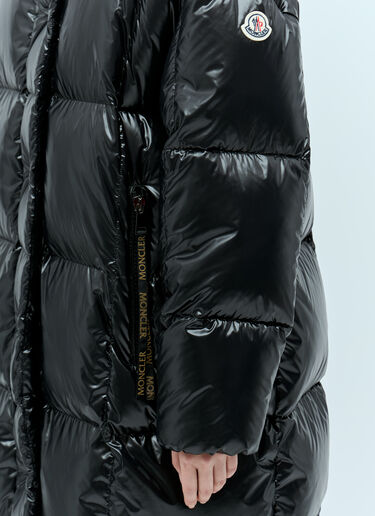 Moncler Paranaiba Long Down Jacket Black mon0255069