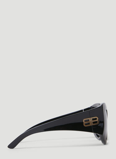 Balenciaga Hourglass 0256S Sunglasses Black bal0251142