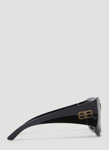 Hourglass 0256S Sunglasses Balenciaga Hourglass 0256S Sunglasses Black bal0251142