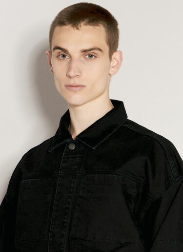 Entire Studios Men's Gem Denim Jacket in Black | LN-CC®