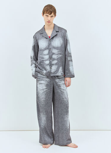 Stains-And-Trompe-Sleep-Pants SAVAGE X DIESEL Stains-And-Trompe-Sleep-Pants Grey dsf0158002