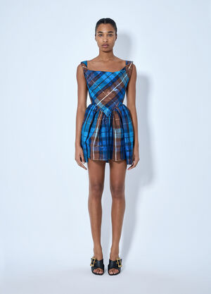 Vivienne Westwood Mini Sunday Dress Blue vvw0265014