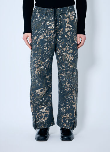 Diesel Pリントパンツ  グレー dsl0159005