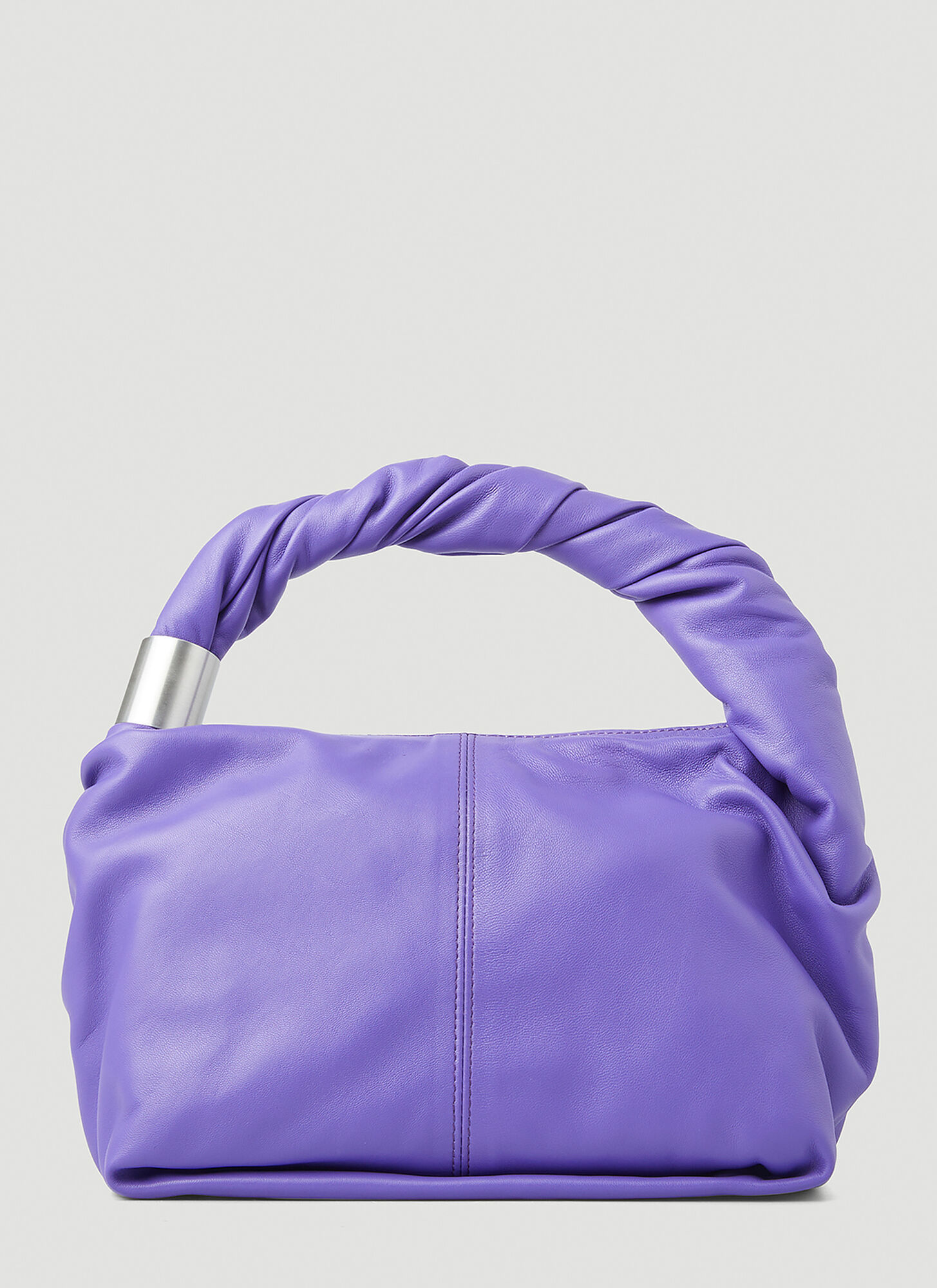 Shop Alyx Twisted Handbag In Purple