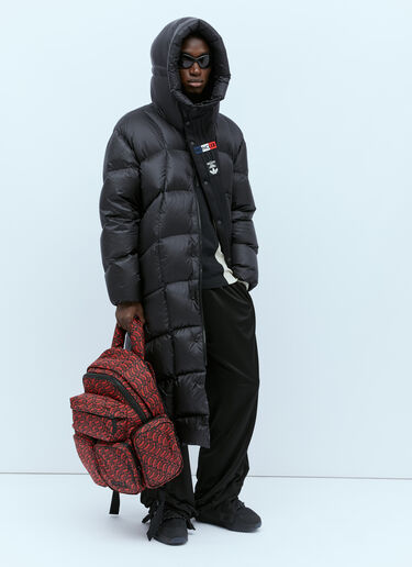 Moncler x adidas Originals Logo Print Backpack Red mad0354014