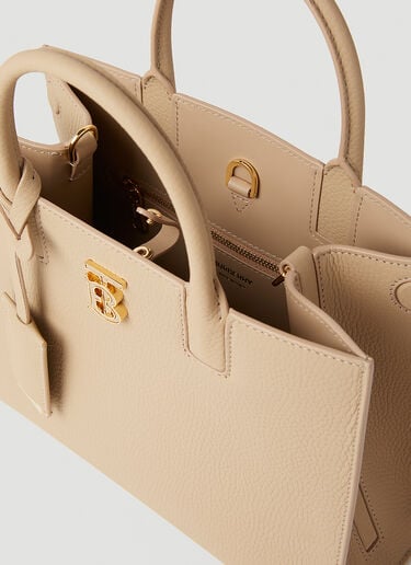 Frances Mini Tote Bag Burberry Frances Mini Tote Bag Beige bur0251056