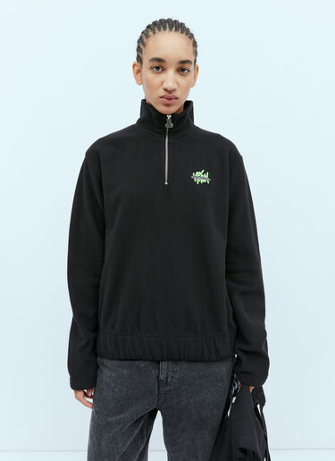 Carne Bollente Logo Embroidery Sweatshirt in Black | LN-CC®