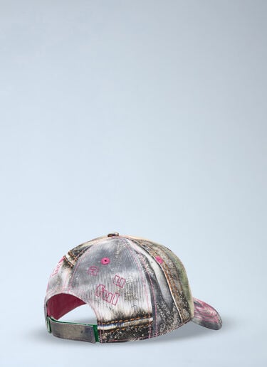 b.Eautiful Embroidered Canvas Cap Green bea0164025