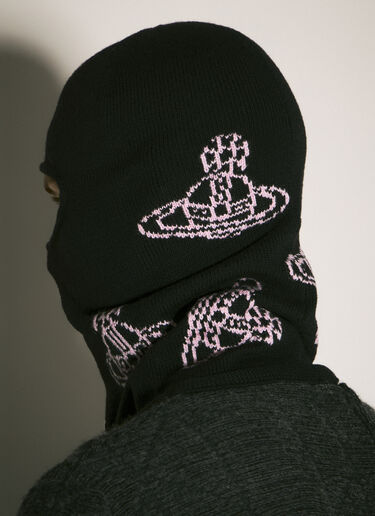 Vivienne Westwood Orb 巴拉克拉法帽 黑色 vvw0158012