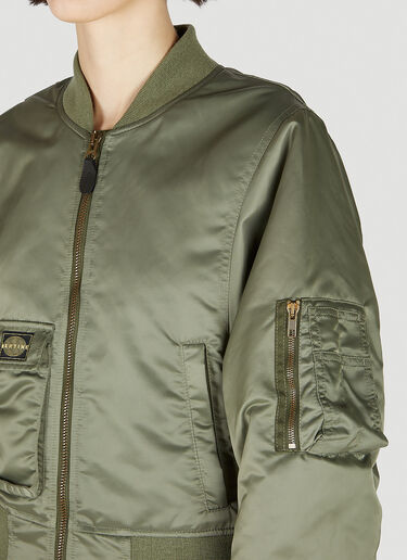 Martine Rose Relaxed Bomber Jacket Khaki mtr0252006