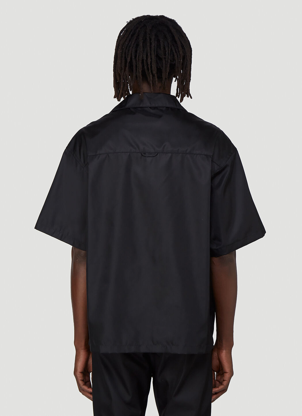 Prada nylon bowling shirt deals