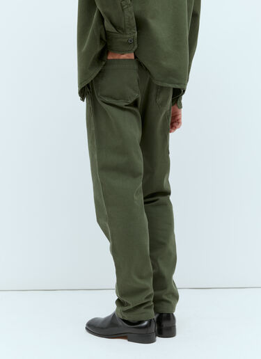 Chuck Elasticated Waistband Pants A.P.C. Chuck Elasticated Waistband Pants Green apc0154005