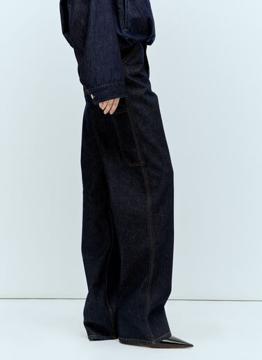 Dries Van Noten 贴袋牛仔裤 蓝色 dvn0256005