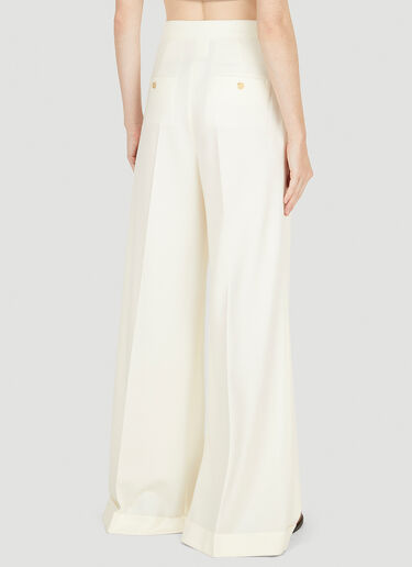 Max Mara 카툴로 팬츠 화이트 max0250077