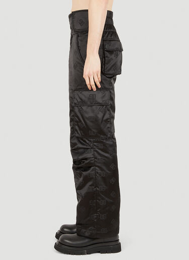 Dolce & Gabbana Logo Jacquard Ski Pants Black dol0150003