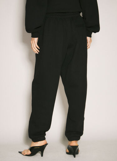 Alexander Wang 基础款毛圈运动裤 黑色 awg0257014