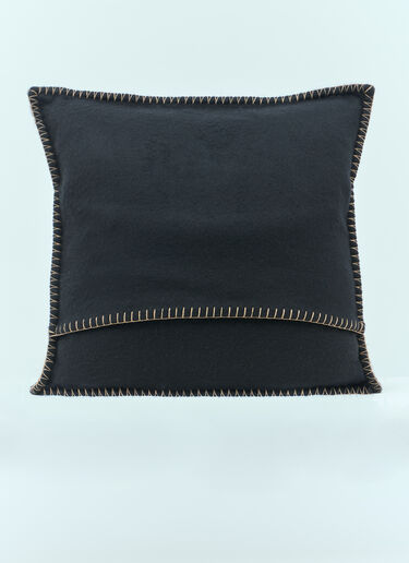 Burberry EKD Cashmere Cushion Black bur0155113