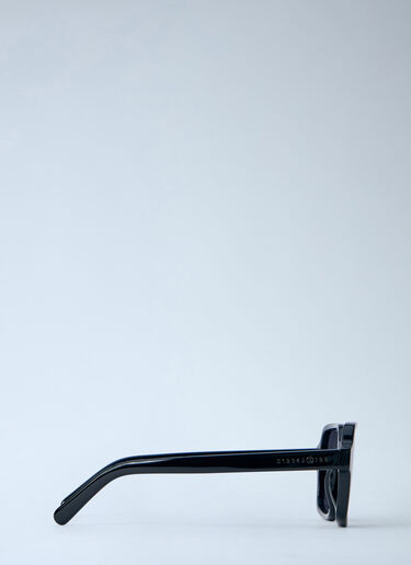 Geometric Sunglasses Retrosuperfuture x MM6 Geometric Sunglasses Black rmm0364004