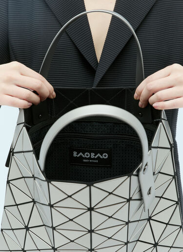 Lucent Metallic Tote Bag Bao Bao Issey Miyake Lucent Metallic Tote Bag Silver bao0255008