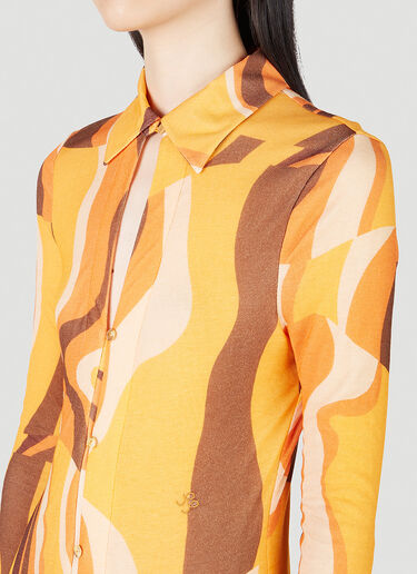 Rejina Pyo Sana Dress Orange rej0251008