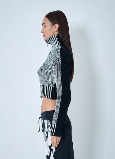 Coated Rib Cardigan VAQUERA Coated Rib Cardigan Black vaq0262009