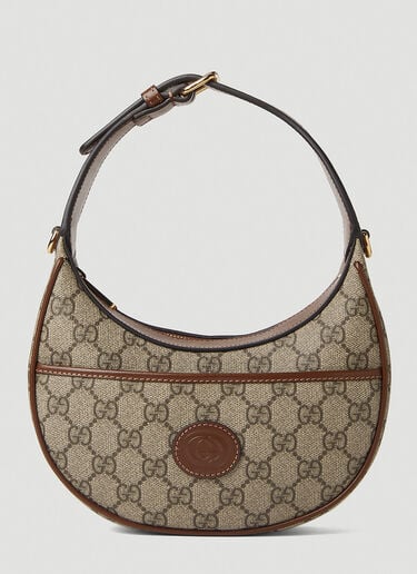 Gucci GG 迷你复古手提包 棕色 guc0251129