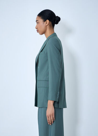 Double-Breasted Blazer Max Mara Double-Breasted Blazer Green max0264003