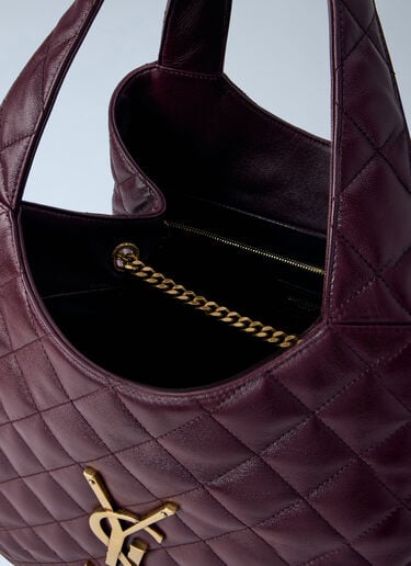 Saint Laurent 이카레 미디엄 나파 숄더백 보르도 sla0263054